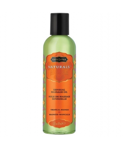 **TROPICAL MANGO** Huile de massage naturelle pour les couples