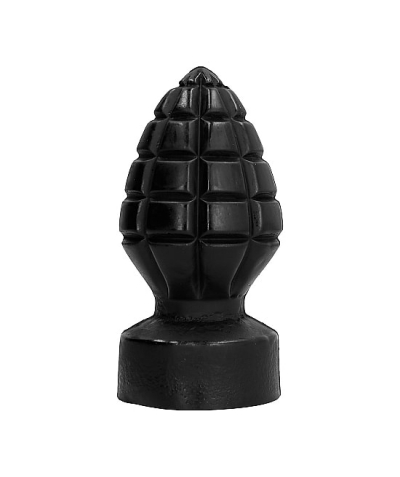 ALL BLACK 14 Plug anal tout noir 14cm