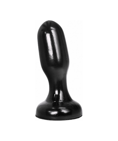 ALL BLACK Plug anal tout noir 19,5cm