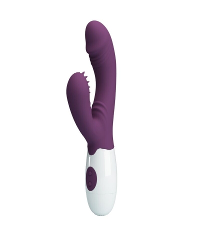 ANDRE VIBRADOR RABBIT &AMP Stimulateur intime dual avec vibrations et ondes