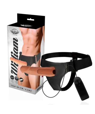 WILLIAN Harnais creux avec vibromasseur pour hommes