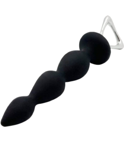 ARROW ESTIMULADOR ANAL NEGRO Stimulateur en silicone ergonomique, polyvalent et résistant.