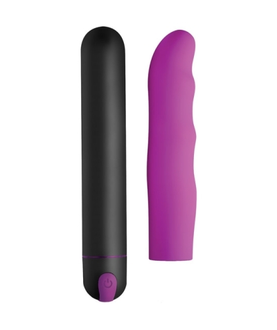 XL BULLET MORADO Housse en silicone bala xl plus avec vagues - violet