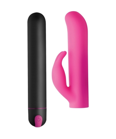 XL BULLET ROSA  Housse en silicone bala xl plus lapin - rose