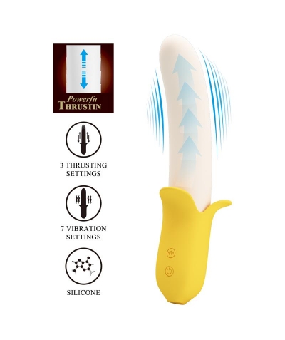 BANANA Vibromasseur multifonction en silicone banana geek pretty love