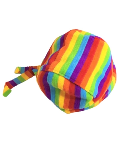 BANDANA CON LA BANDERA LGTB Bandana de algodón con diseño del orgullo lgbtq+ -> bandana en coton avec motif de la f