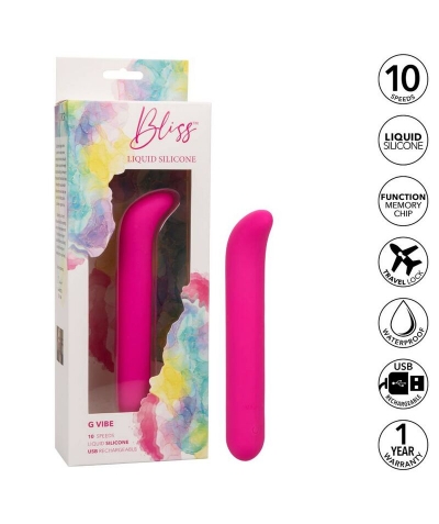 BLISS G VIBE Vibrateur en silicone liquide pour une stimulation intense