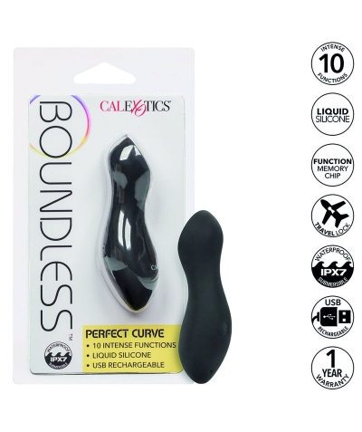 BOUNDLESS MASAJEADOR CURVA PER - masseur intime avec de multiples fonctions vibrantes