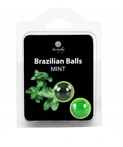 BRAZILIAN BALLS MENTA Set de jeu 2 boules brésiliennes arôme menthe