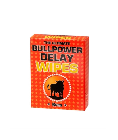 BULL POWER Sachets de lingettes retardantes bull power