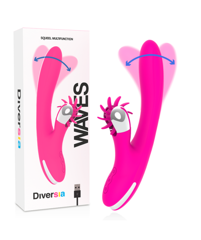 BUNNY WAVES Vibromasseur diversia bunny waves : stimulation du point g