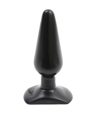 BLACK BUTT PLUG MEDIUM Plug anal doc johnson classic butt plug preto moyen