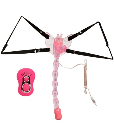 BUTTERFLY  FLUTTER Vibromasseur papillon 3 en 1 avec télécommande