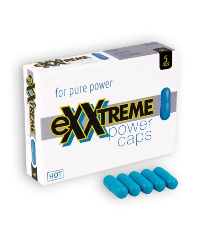 EXXTREME POWER CAPS Supplément naturel pour l'énergie et les performances sexuelles