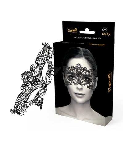 CHIC DESIRE 0 Masque en dentelle sensuelle pour des jeux intimes excitants.