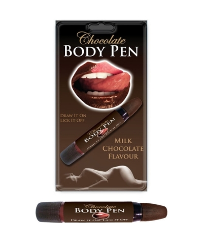 CHOCOLATE BODY PEN Stylo au chocolat pour dessiner le corps de votre amoureux