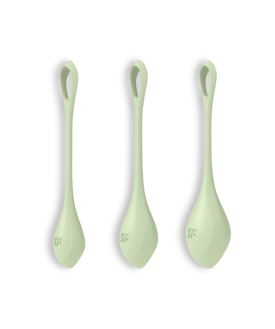 KEGEL YONI POWER 2 SATISFYER Set de boules pour l'entraînement du plancher pelvien