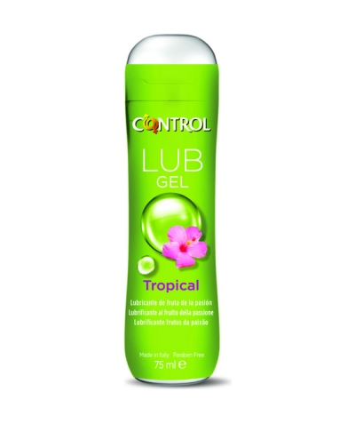 CONTROL LUB TROPICAL Lubrifiant pour sécheresse vaginale et génitale