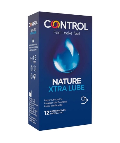 CONTROL XTRA LUBE Préservatifs de contrôle xtra lube 12 unités