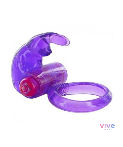 DORFAT Anneau vibrant avec stimulateur de clitoris