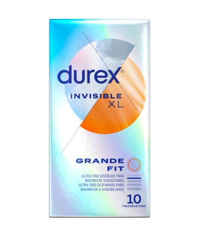 DUREX Préservatifs extra-fins durex xl, 10 unités