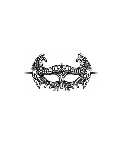 EMPRESS BLACK LACE Masque fantaisie en dentelle noire empress - noir