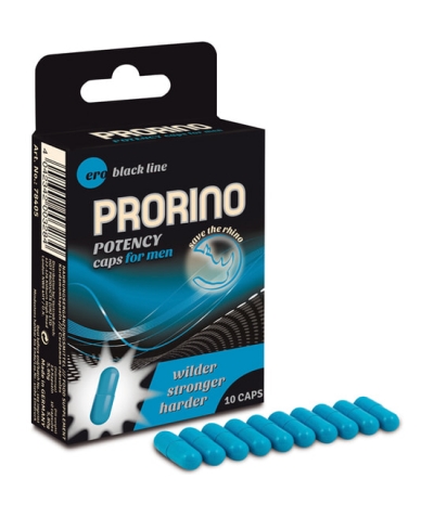 PRORINO POTENCY MEN Capsules pour des érections plus fermes et plus durables