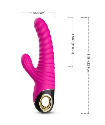 ETERNITY Vibromasseur ergonomique avec une grande variété de vibrations