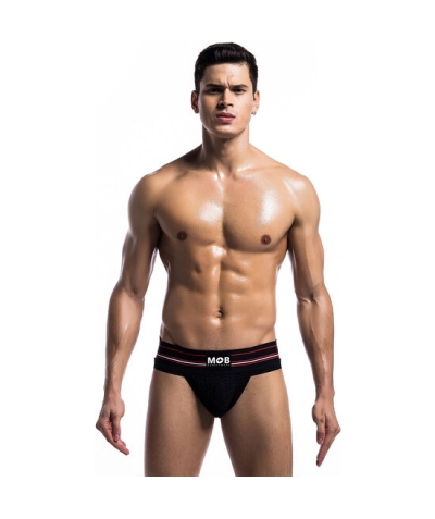 JOCKSTRAP BLACK Vêtement érotique masculin pour mettre en valeur les attraits