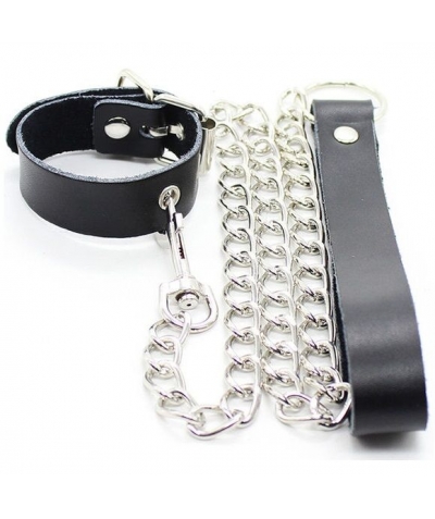 DOMINANTLEASH Collier avec laisse pour pénis pour jeux sexuels