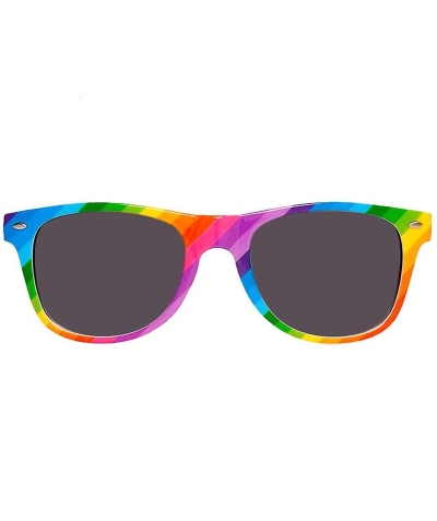 GAFAS DE SOL BANDERA LGBT Lunettes de soleil avec design drapeau arc-en-ciel