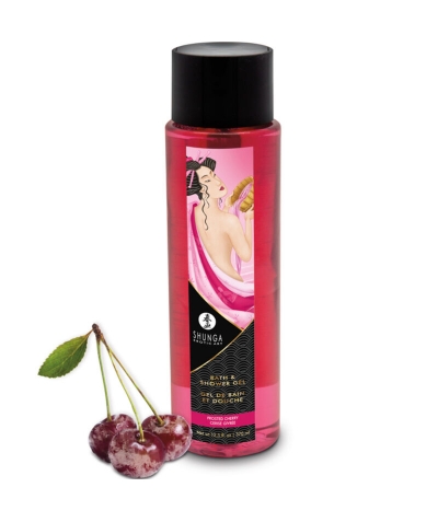 GEL FROSTED CHERRY Gel embrassable à l'arôme de cerise pour la douche