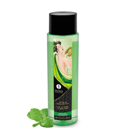 MINT Gel de baño shunga: sensorialité pour les couples