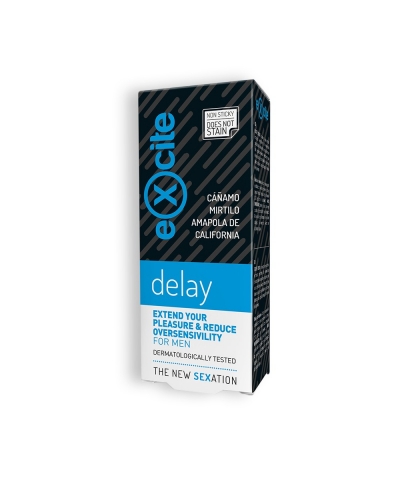 EXCITE MAN DELAY Gel pour prolonger le sexe avec une sensation de fraîcheur