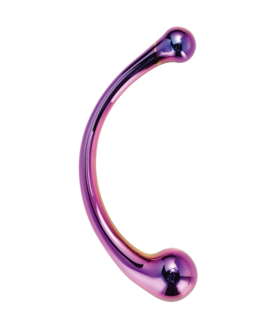 GLAMOUR GLASS CURVED Dildo en verre courbé pour une stimulation précise