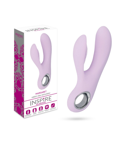 MARGARET Vibromasseur en silicone avec de multiples fonctions puissantes.