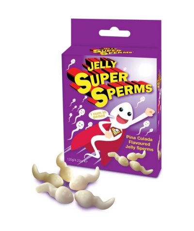 GOLOSINAS ESPERMATOZOIDE Spencer & fleetwood jelly super sperm gummies forme sperme 120