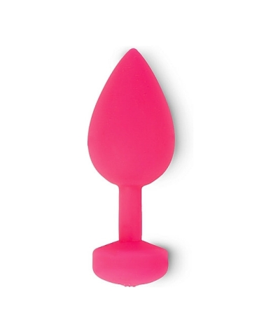 GPLUG OCEAN Vibrateur anal rechargeable funtoys gplug grand rose néon 3.9cm