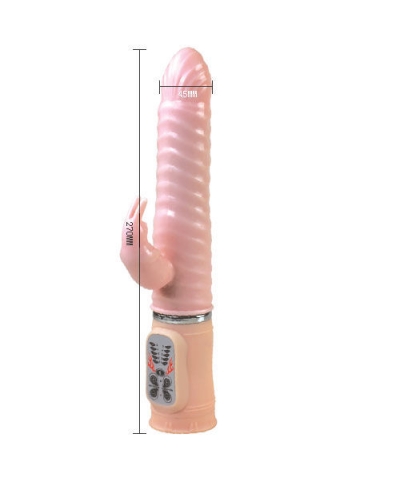 BUNNY RAMPANTE  EXPLORER Vibromasseur rampant avec vibration et rotation élégante