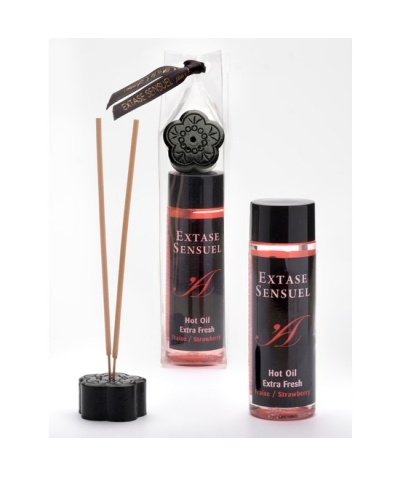 HOT OIL FRESH STICKS Huile de massage effet extra frais