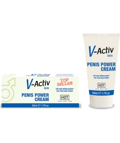 HOT V-ACTIV Crème améliorant l'érection hot v-activ man