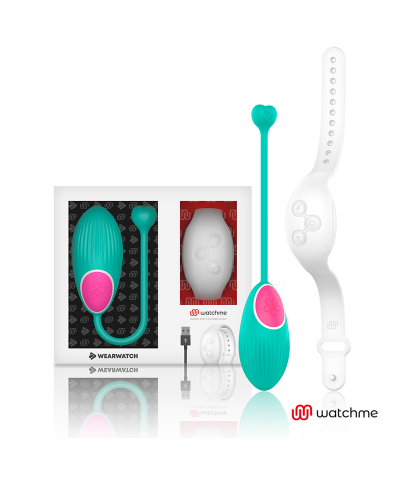 WATCHME EGG TURQUESA Vibromasseur puissant et discret pour le plaisir intime.