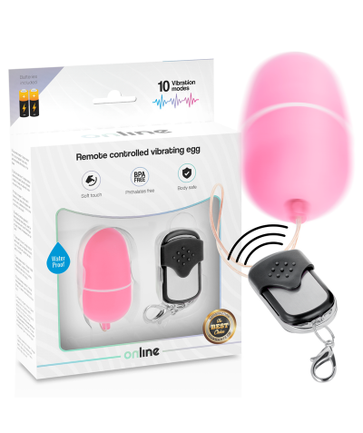 PULSE REMOTE EGG M Oeuf vibrant pour le plaisir en couple