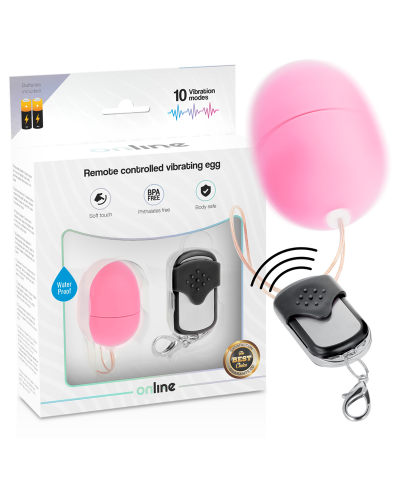 PULSE REMOTE EGG S Jouet sexuel pour couples, télécommande, vibromasseur