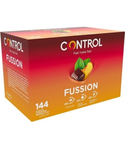 CONTROL ADAPTA FUSSION Préservatifs control fusion professionnel boîte 144 unités