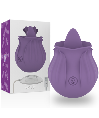 INTENSE-VIOLET Vibromasseur intense™ violet stimulateur pour les femmes en ménopause.