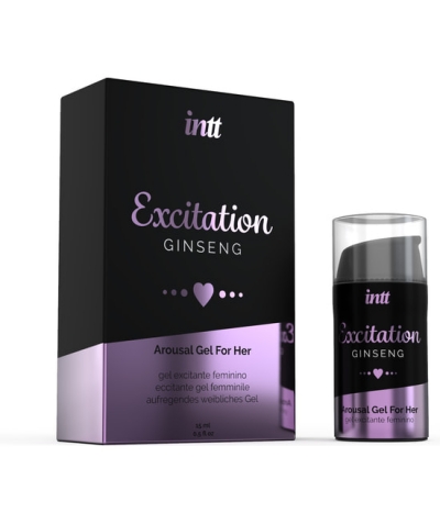 INTT EXCITATION Lubrifiants - gel stimulant et excitant activateur de chaleur intime desire