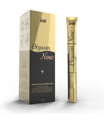 INTT ORGASM NOW Lubrifiants - gel stimulant vaginal intense avec applicateur vibrant