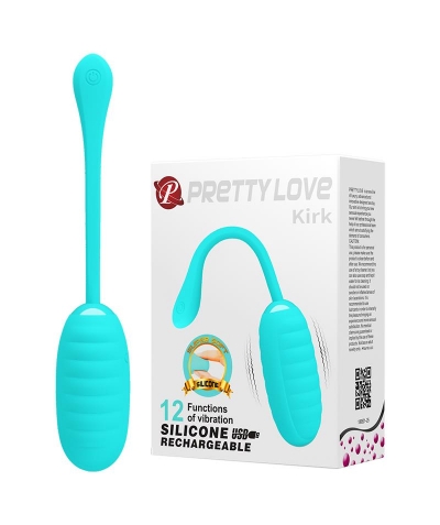 HUEVO PRETTY œuf vibrant mini, vert, 12 fonctions de vibration