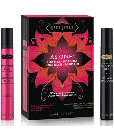 AS ONE Kit spécial pour les couples: as one. gel pour lui et pour elle.